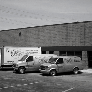 Esquire Coffee Service Delivery Trucks