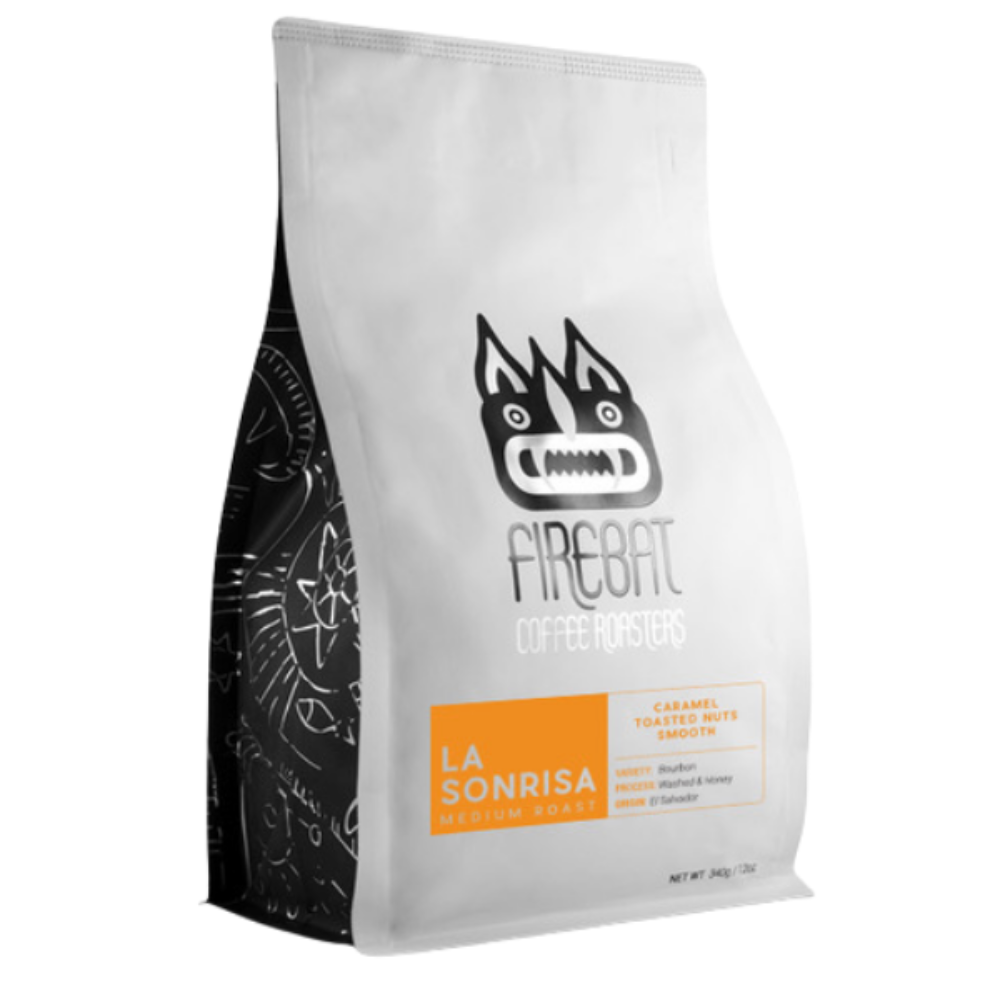 Firebat La Sonrisa Whole Bean Coffee, 12oz ECS Coffee