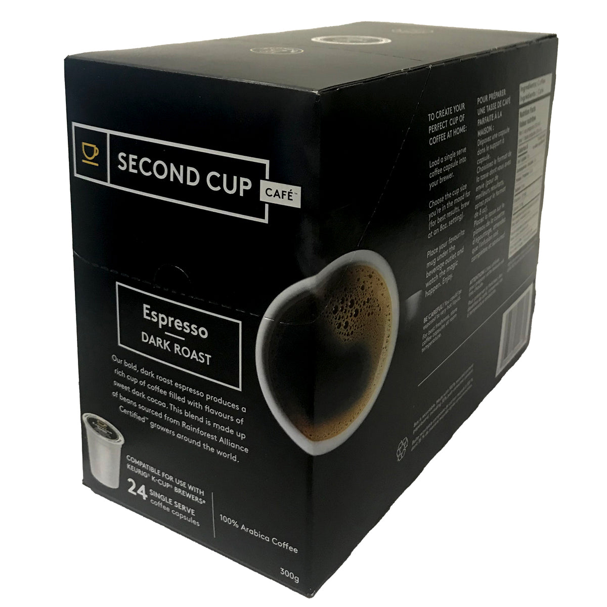 Second Cup Espresso Dark Roast Single Serve Coffee 24 Pack ECS Coffee Second Cup Espresso Dark Roast Single Serve Coffee 24 Pack ECS Coffee