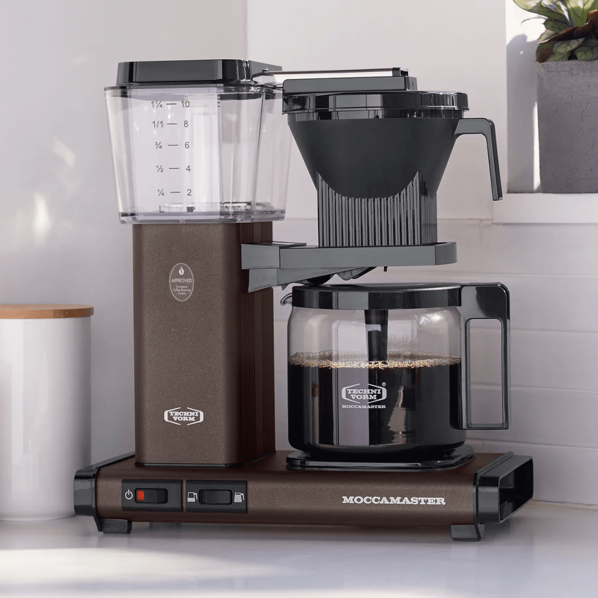 Technivorm Moccamaster KBGV Select Coffee Maker, Dutch Cocoa