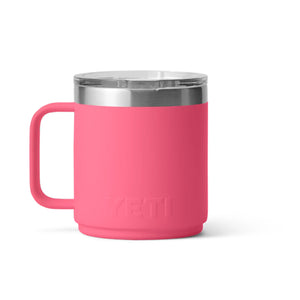 YETI Rambler 10 oz. Mug with Magslider Lid, Tropical Pink