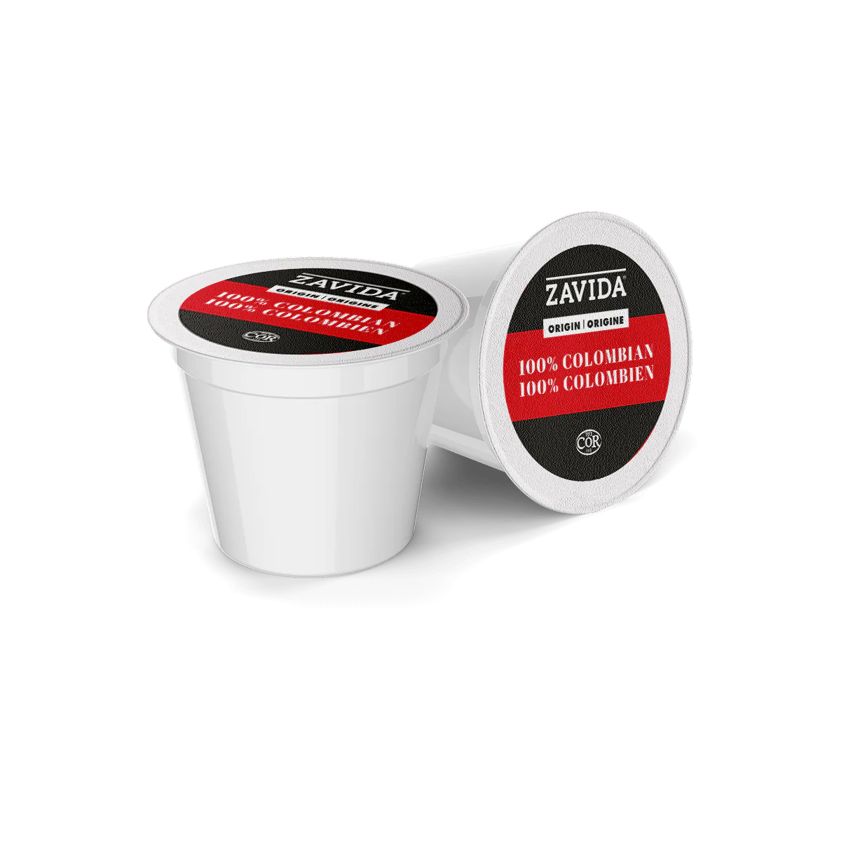 Zavida 100 Colombian Single Serve Coffee 24 Pack ECS Coffee Inc.