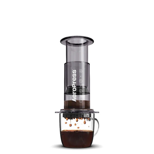 AeroPress Coffee & Espresso Maker - Clear Black