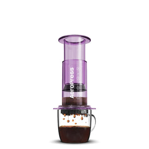 AeroPress Coffee & Espresso Maker - Clear Purple