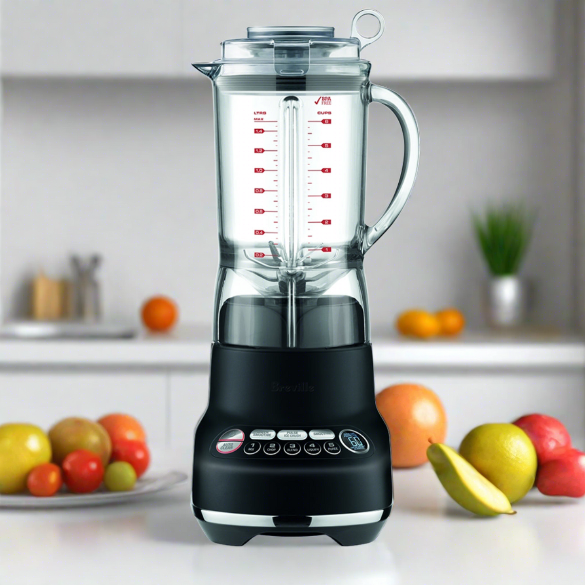 Breville The Fresh and Furious Blender, Black Truffle BBL620BTR1ACA1