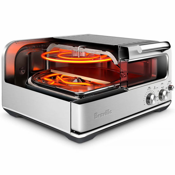 Breville the Smart Oven Pizzaiolo, Brushed Stainless Steel #BPZ820BSS1BCA1