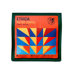Ethica Filter Whole Bean Coffee, 250g
