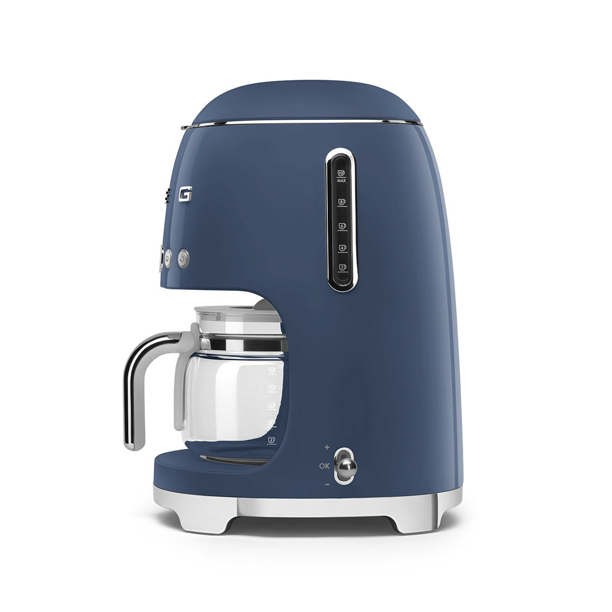 Smeg 50s Style Drip Filter Coffee Machine, Navy DCF02BLUS ECS Coffee