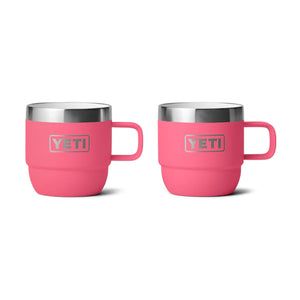 YETI Rambler 6 oz. Espresso Cups Set of 2, Tropical Pink