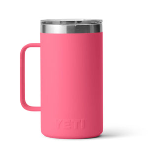 YETI Rambler 24 oz. Mug with MagSlider Lid, Tropical Pink