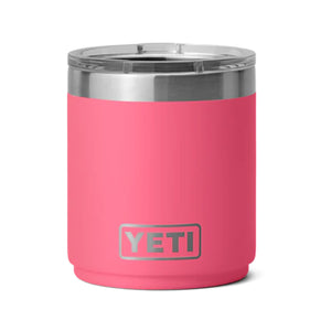 YETI Rambler Lowball 2.0 10 oz. with MagSlider Lid, Tropical Pink