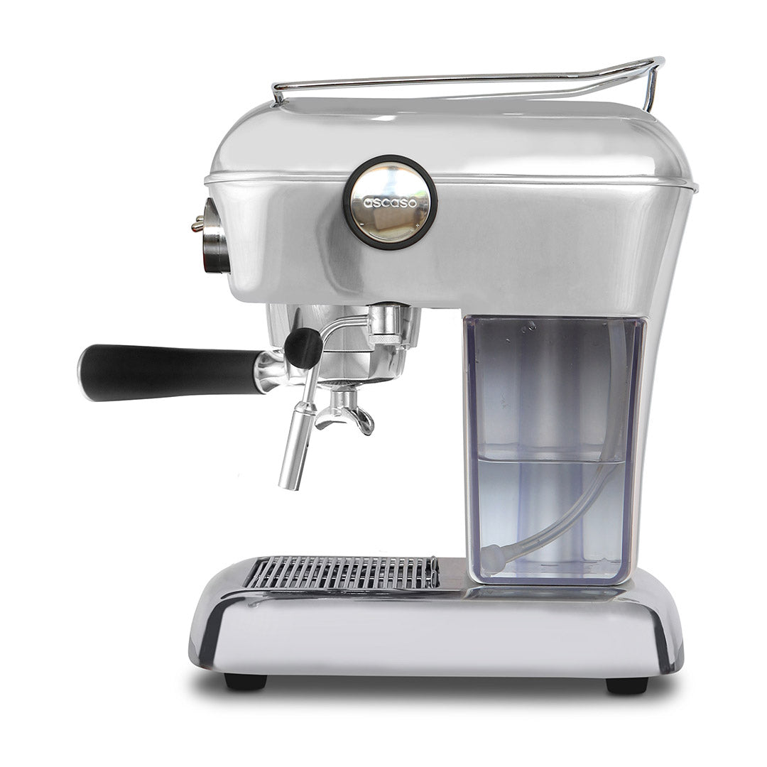 Ascaso Dream Zero Versatile Espresso Machine, Polished Steel – ECS