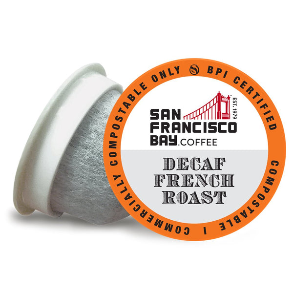 San Francisco Bay Decaf French Roast Single Serve Coffee 80 Pack