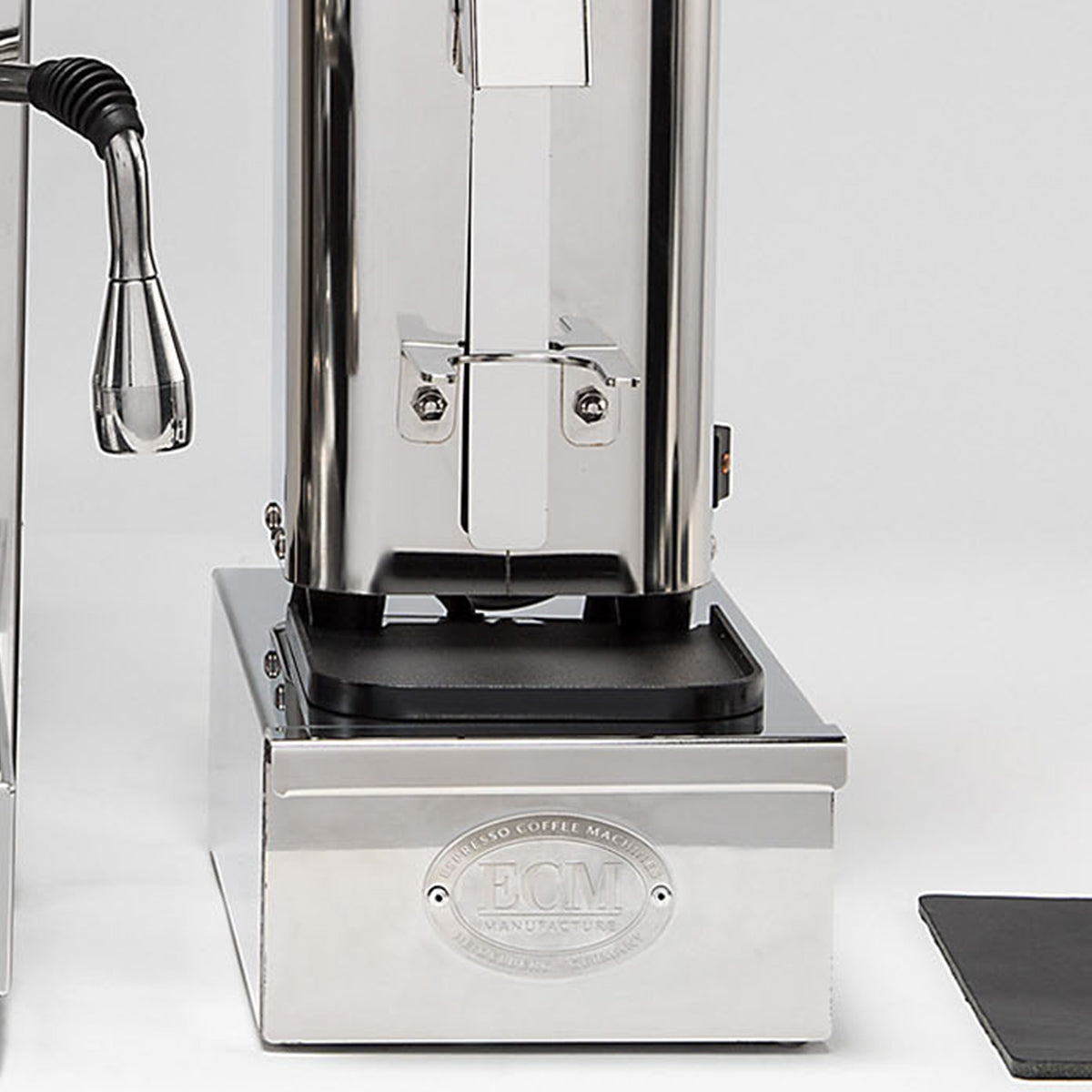 ECM Slim Knock Box Drawer, Stainless Steel 89625 ECS Coffee