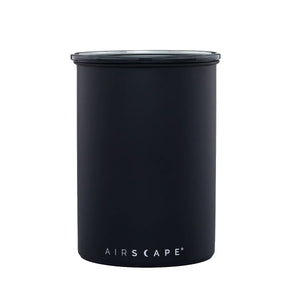 Airscape Classic 1 lb Coffee Canister, Matte Black