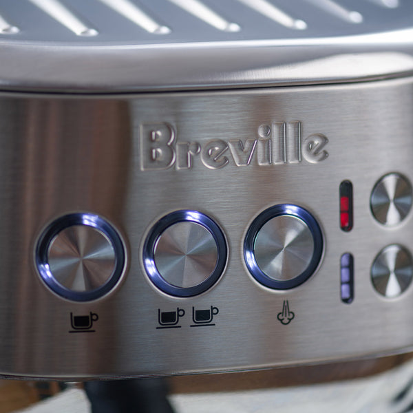 Breville Bambino Plus Automatic Espresso Machine, Stainless Steel #BES500BSS