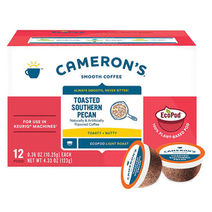 Cameron's Toasted Southern Pecan Single Serve Coffee 12 Pack