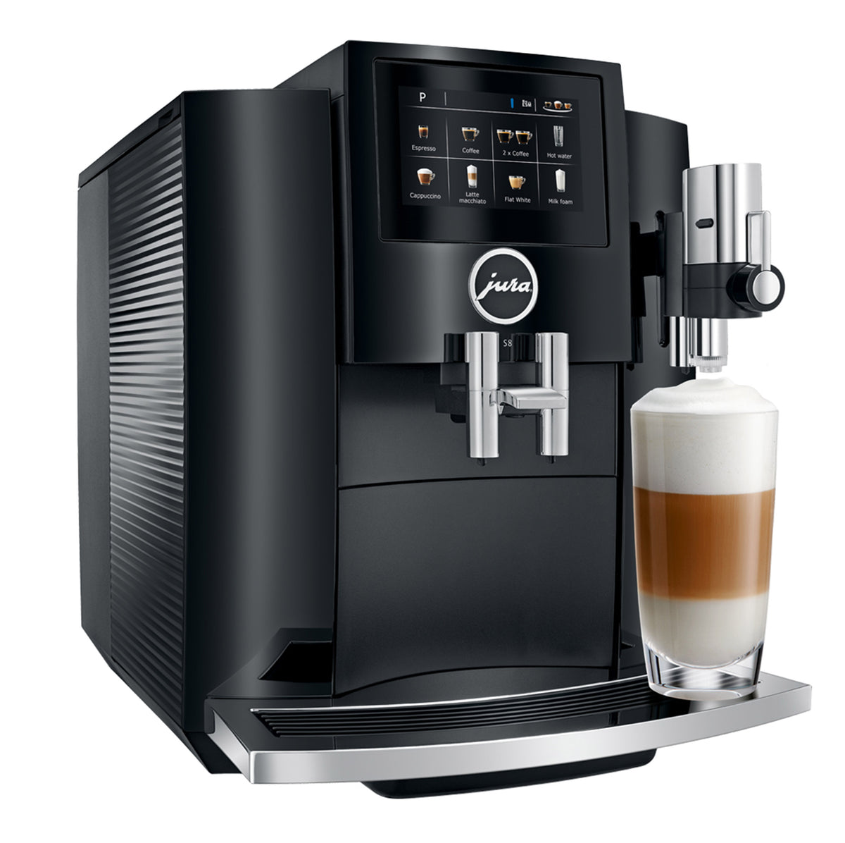 Jura S8 Automatic Espresso Machine, Piano Black ECS Coffee Inc.