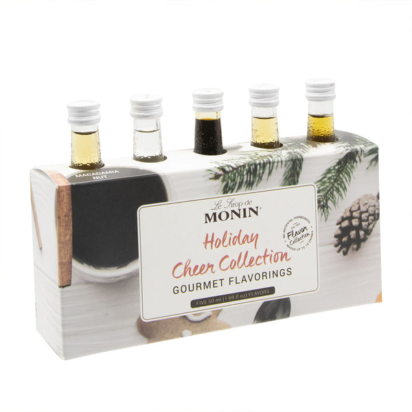 Monin Holiday Cheer Flavour Collection, 5 Pack