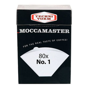 Technivorm Moccamaster No. 1 Filters, 80 Pack