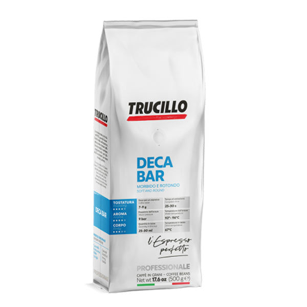 Trucillo Deca Bar Whole Bean Espresso 500 g bag