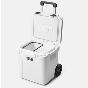 YETI Roadie Cooler with Wheels 48, White