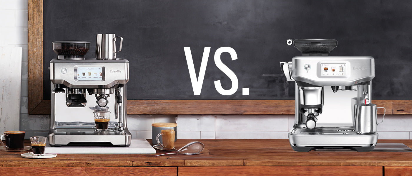 Battle of the Baristas Breville Barista Touch vs. Breville