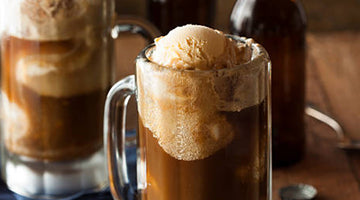 Handcrafted Rootbeer Float Recipe with Torani