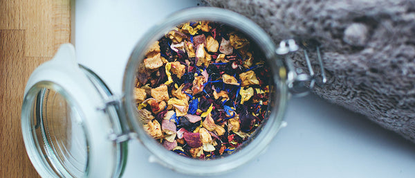 Loose Leaf Tea in Jar