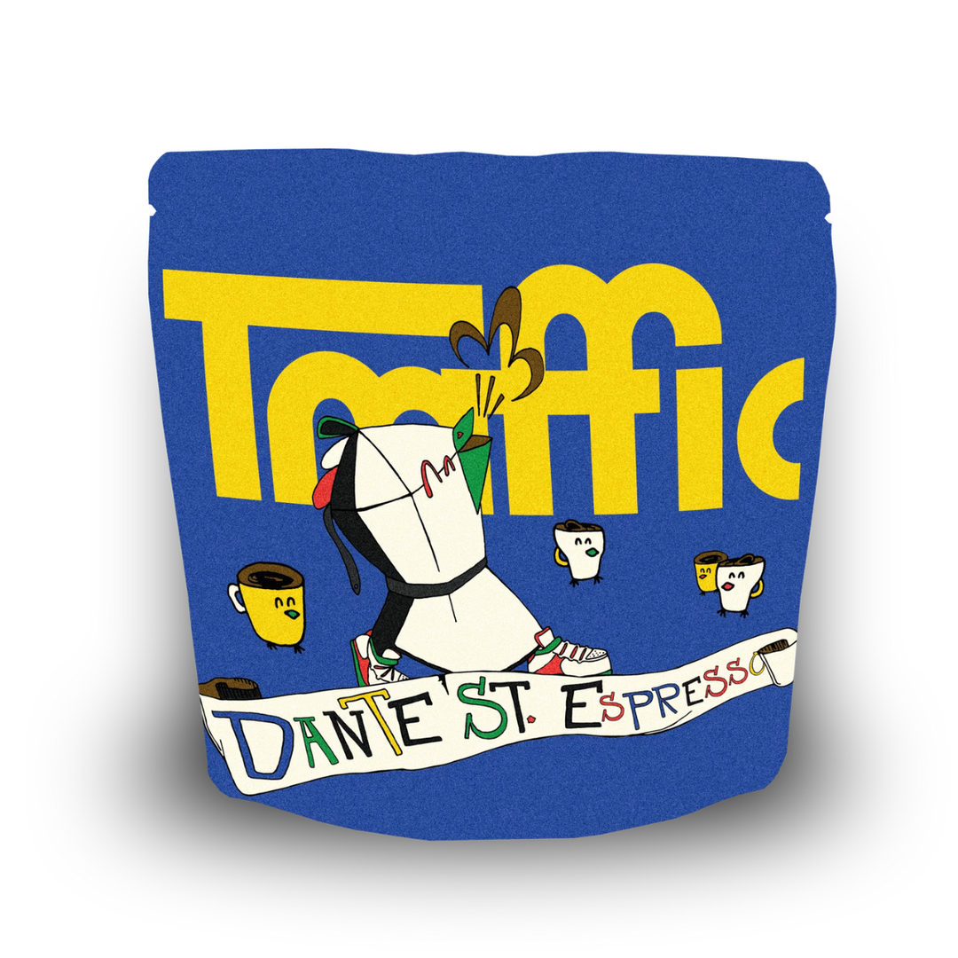 Traffic Coffee Dante Street Espresso Whole bean, 300G