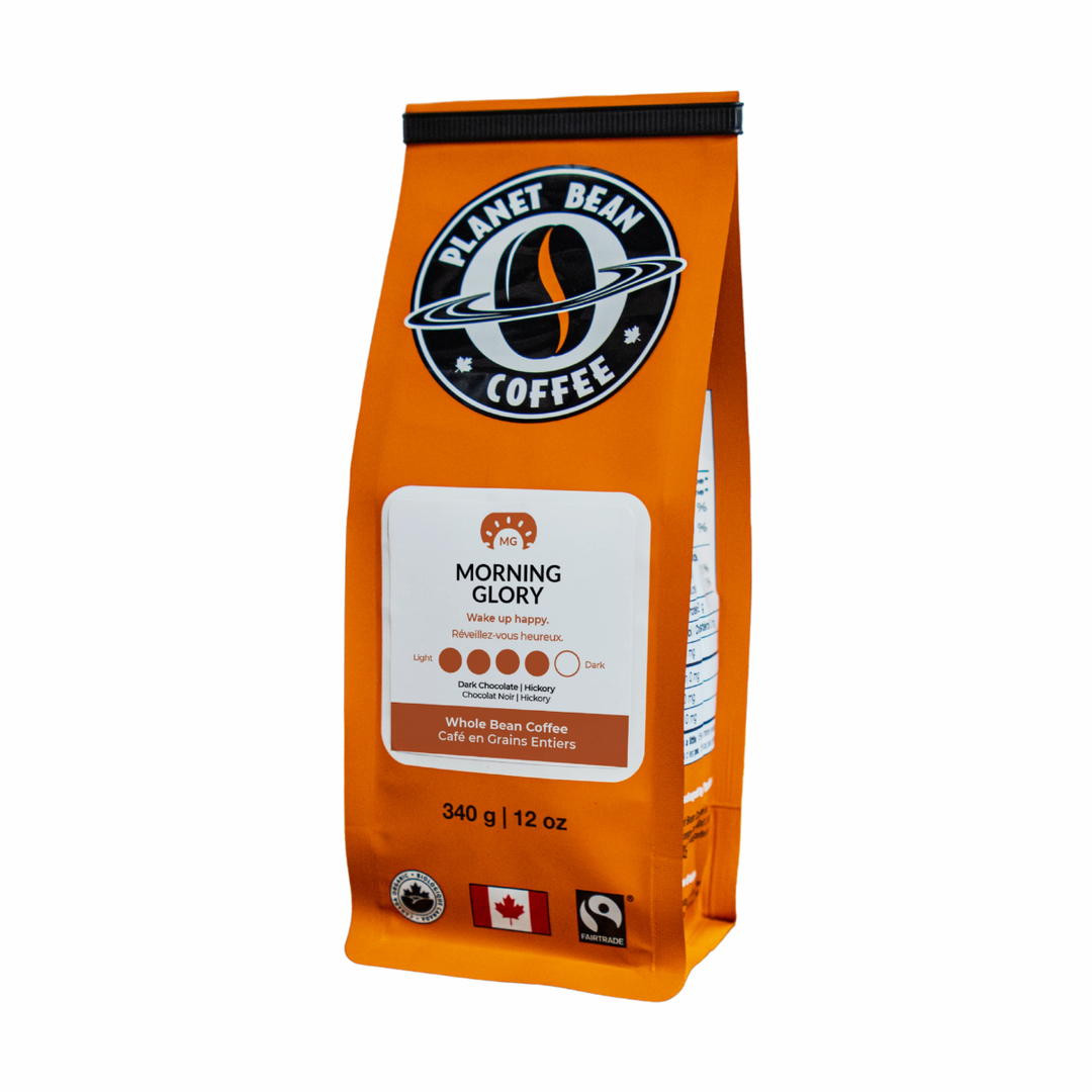 Planet Bean Morning Glory Whole Bean Coffee 12oz