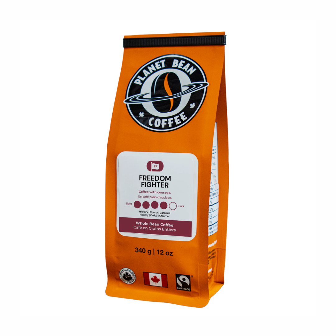 Café en grains Planet Bean Freedom Fighter 12 oz