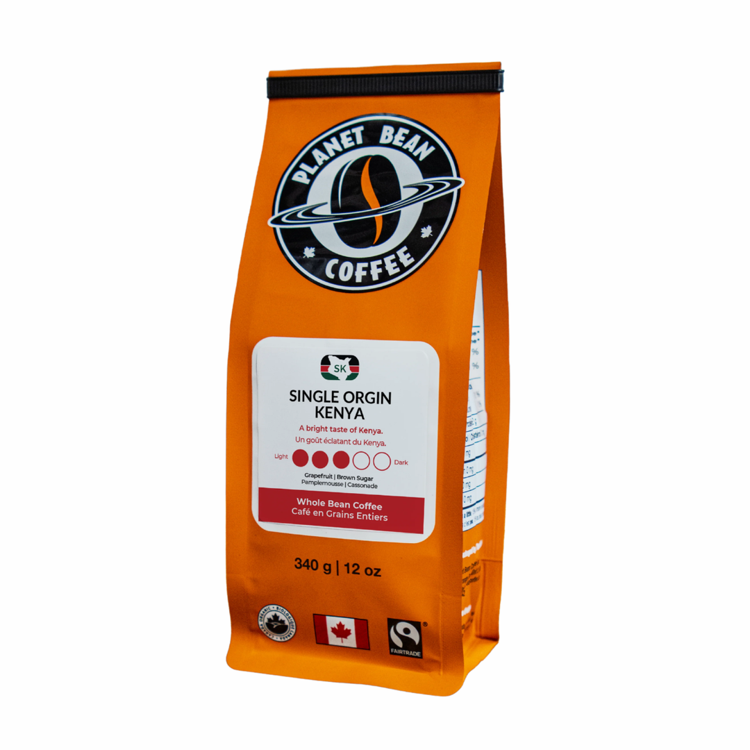 Planet Bean Single Origin Kenya Whole Bean Coffee 12 oz.