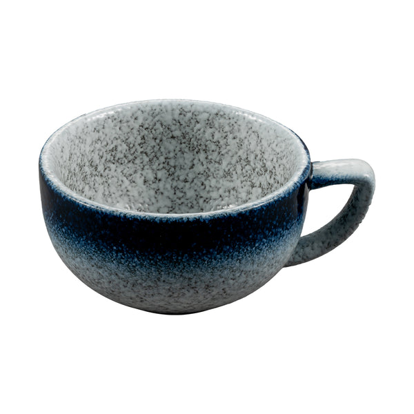Tasse à café marbrée I.XXI 320 ml, bleue