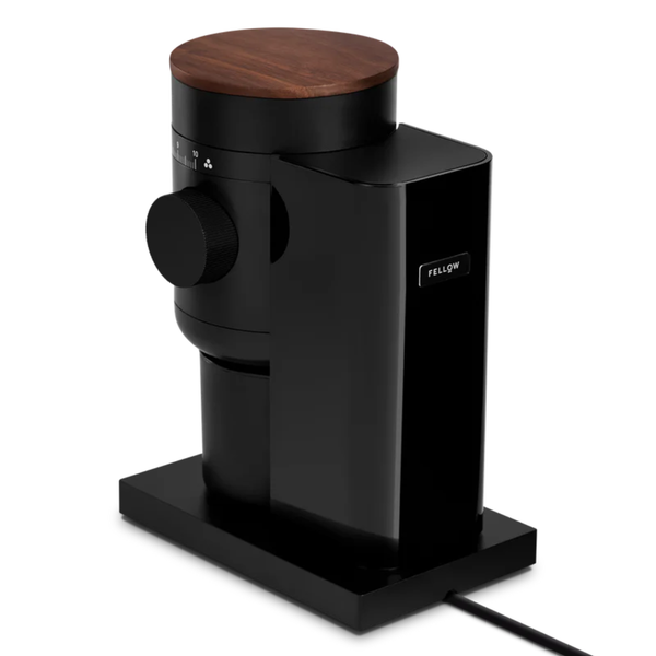 Fellow Opus 2 All Purpose Grinder, Matte Black & Walnut #FLLW-1222BA-NA