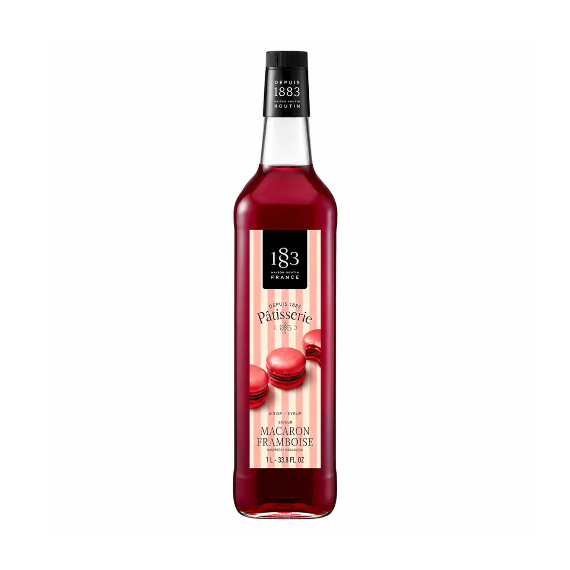 1883 French Pastries Macaron Framboise, 1L