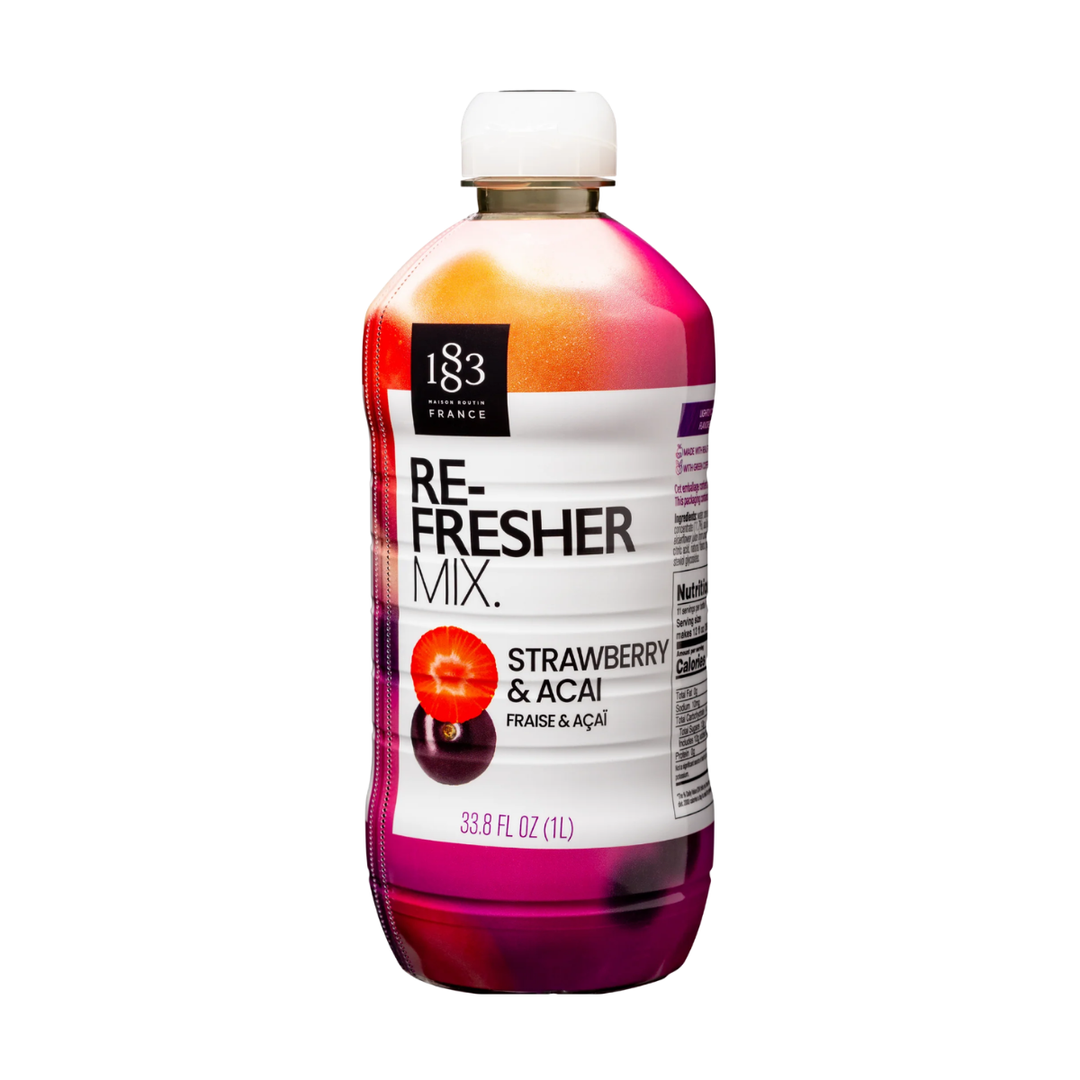 1883 Strawberry Acai Refresher Mix, 1L