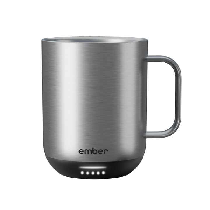 Ember Mug3 Temperature Control Mug 10oz., Stainless Steel