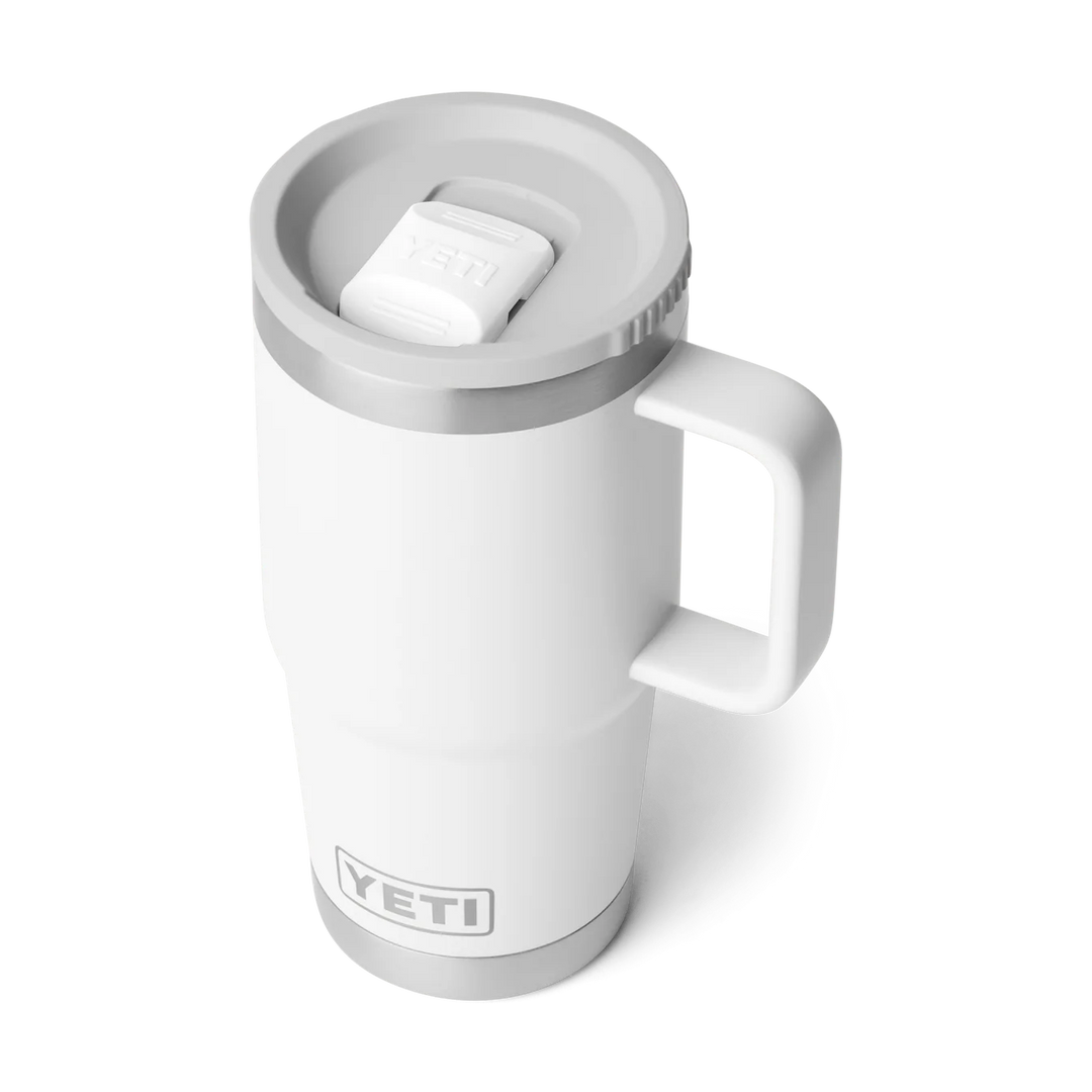 Tasse de voyage YETI Rambler 591 ml (20 oz) 2.0, Blanc