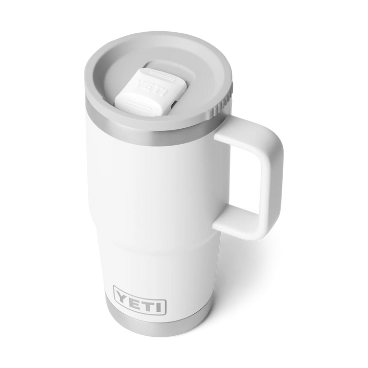Tasse de voyage YETI Rambler 591 ml (20 oz) 2.0, Blanc