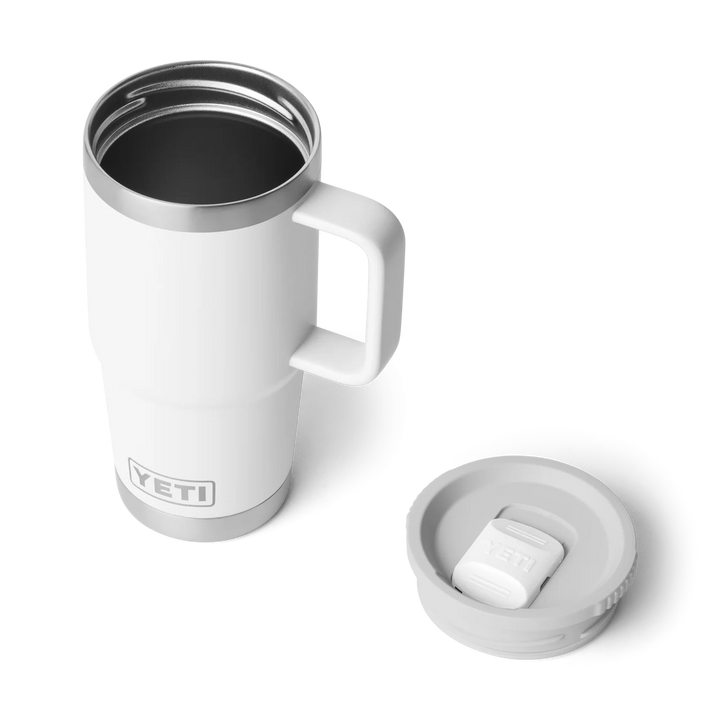 Tasse de voyage YETI Rambler 591 ml (20 oz) 2.0, Blanc