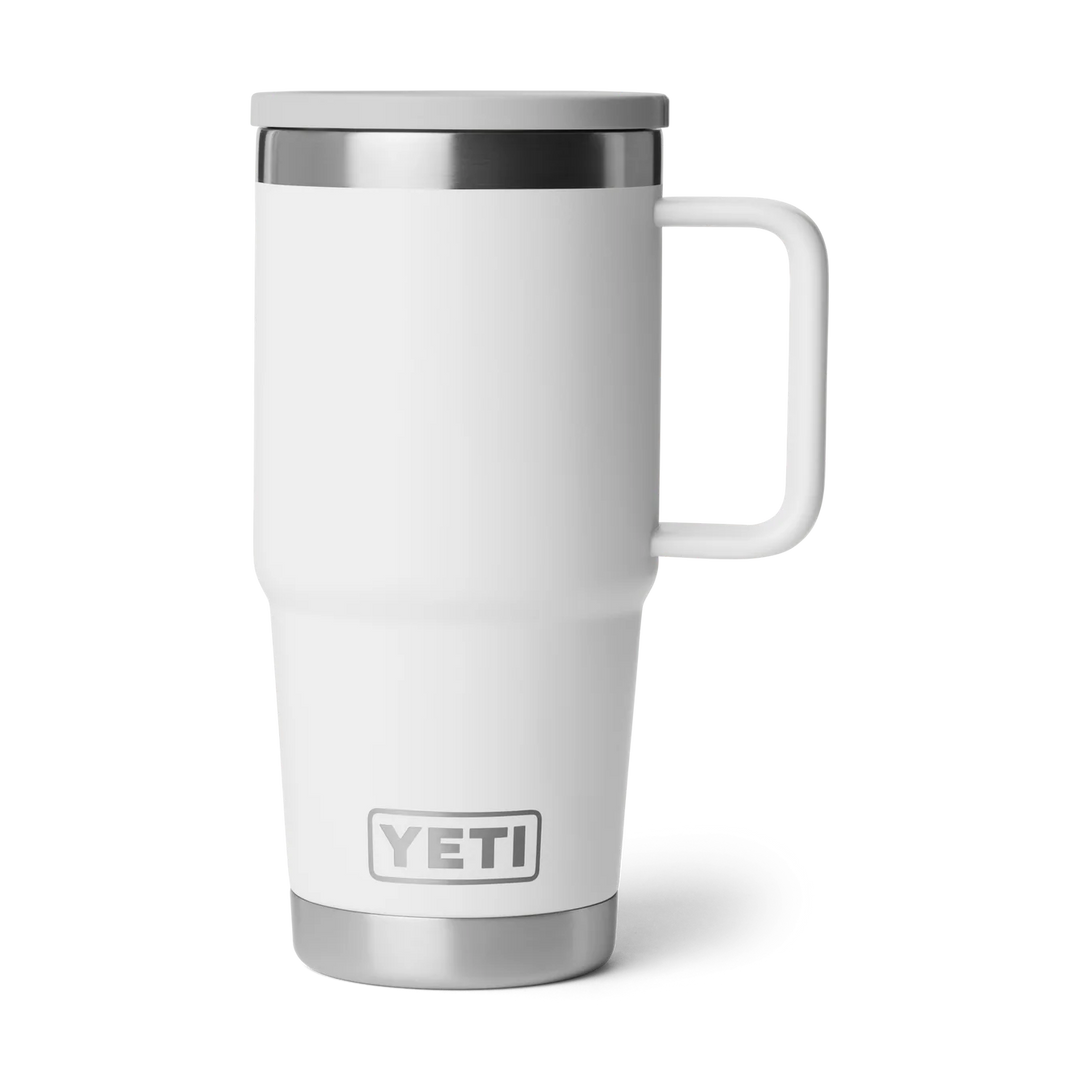 Tasse de voyage YETI Rambler 591 ml (20 oz) 2.0, Blanc