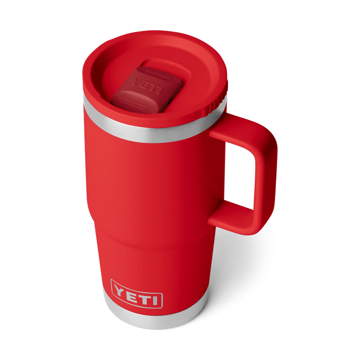 Gobelet de voyage YETI Rambler 591 ml 2.0, Rouge secouriste