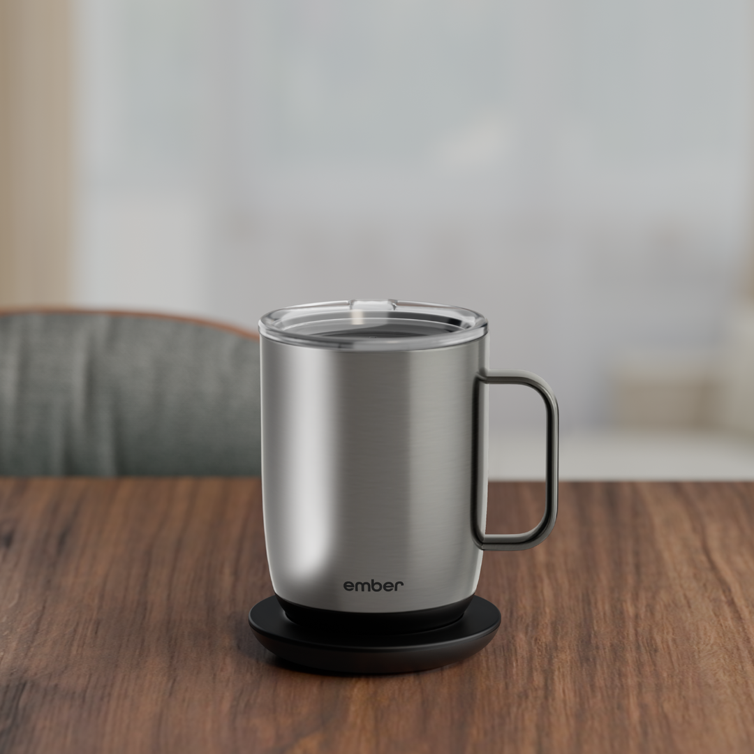 Ember Mug3 Temperature Control Mug 14oz., Stainless Steel
