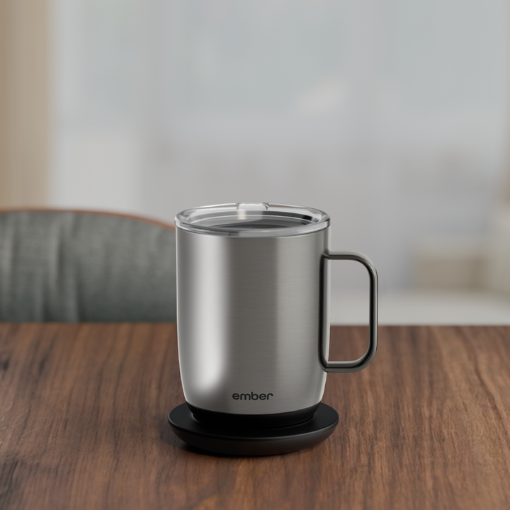 Ember Mug3 Temperature Control Mug 14oz., Stainless Steel