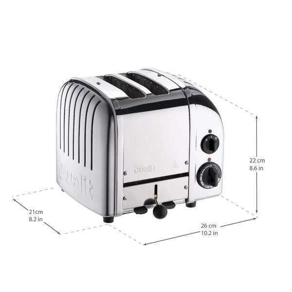 Dualit NewGen Classic Toaster 2-Slot, Chrome #27150