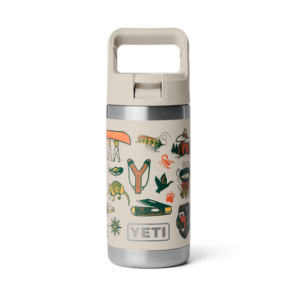 YETI Rambler 355 ml. Kids Bottle, Cape Taupe Summer Camp