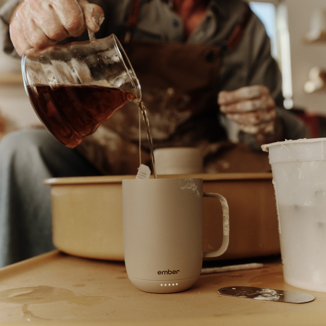 Ember Mug3 Temperature Control Mug 14oz., Sandstone