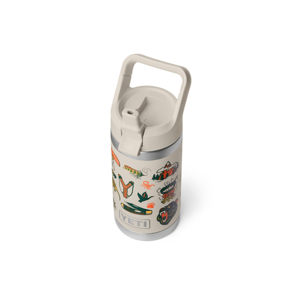 YETI Rambler 355 ml. Kids Bottle, Cape Taupe Summer Camp