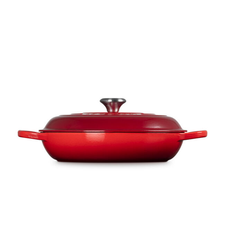 Le Creuset Signature Cast-Iron Braiser 3.5L, Cerise